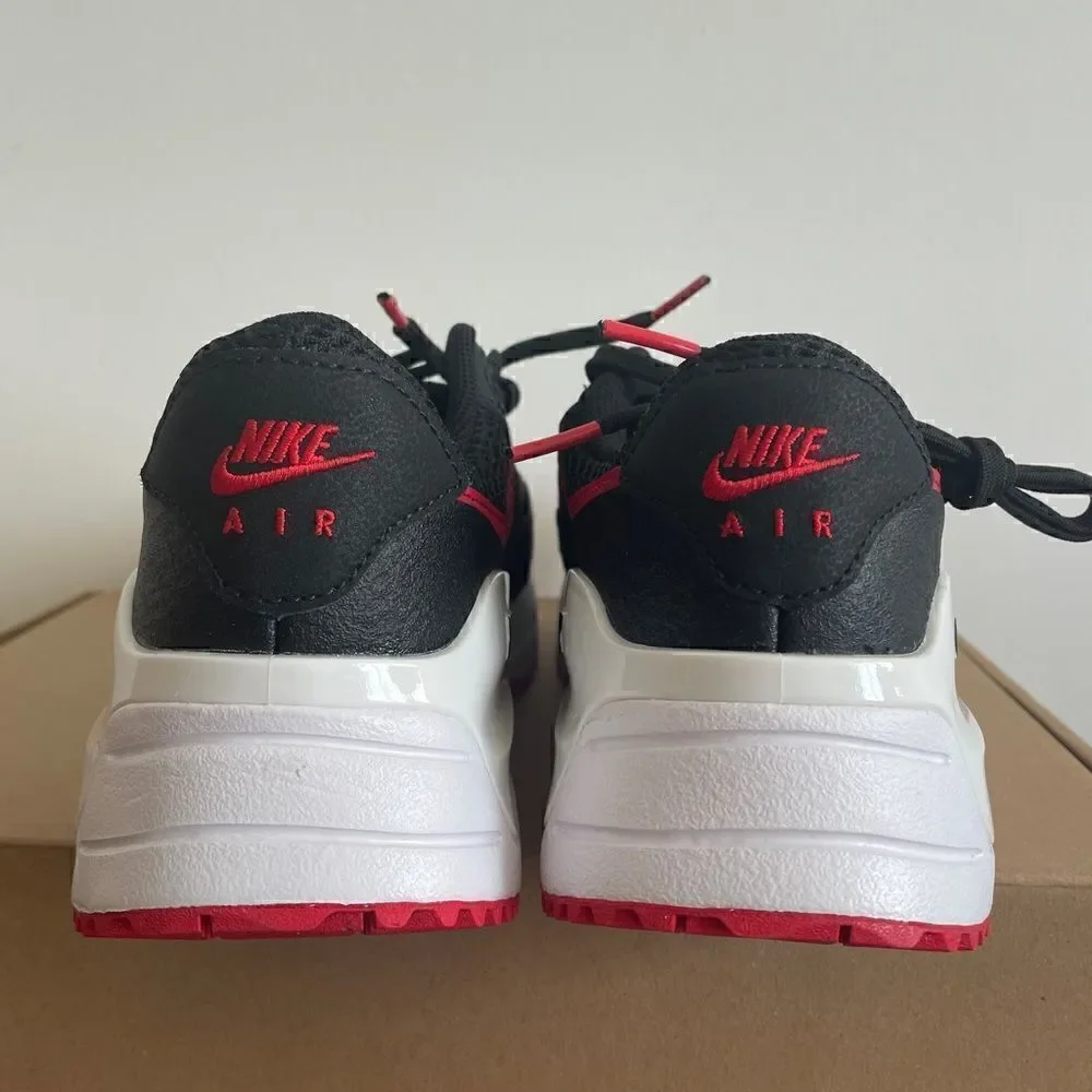 Nike Air Max System Black University Red Women Size 9 Men Size 7.5 (DM9537-005)